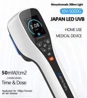 Appareil laser excimer portable LED 308 nm Kernel KN 5000G, lumière UVB 308 nm efficace pour le traitement de diverses affections cutanées, vitiligo