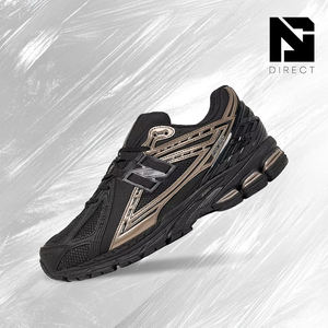 New Balance 1906r Noir Or Chaussures de course respirantes en maille à lacets pour hommes - Product Image 1