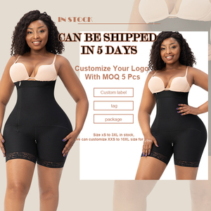 Control de barriga de cintura alta, funda de estómago plana, moldeador de cuerpo para levantar glúteos, ropa moldeadora de cintura Lipo Para Mujer, Fajas cortas BBL - Product Image 4