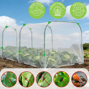 Filet anti-insectes en HDPE sur mesure, transparent, pour la <span class=keywords><strong>protection</strong></span> des cultures, des légumes-feuilles et des fraises - Product Image 6