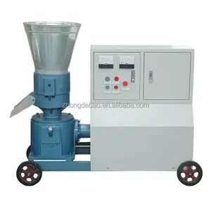 Machine à granulés à filière plate petit modèle de granulateur d'extrusion d'alimentation ménage 100-1500 kg