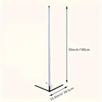 Lampe d'angle au sol, lampe d'angle LED RGB de 60 pouces, lampe de sol LED pour salon, chambre à coucher, salle de jeux