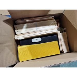 <span class=keywords><strong>Langstroth</strong></span> <span class=keywords><strong>Beehive</strong></span> 10 bingkai, perlengkapan sarang lebah lengkap Kit sarang lebah madu kayu untuk lebah - Product Image 4