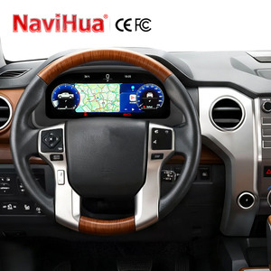 Nouvel écran d'instrument numérique de 12,3 pouces pour Toyota Tundra 2015-2019, tableau de bord LCD, Carplay, tachymètre, cockpit virtuel - Product Image 3