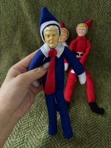 2025 elfo de Navidad que se comporta mal juguete de peluche Elfette novedad largo Bendy niña traviesa con cuerpo suave y cara de vinilo muñeca de Navidad - Product Image 5