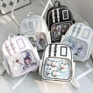 Sac à dos transparent pour étudiantes, motif Anime Kpop Idol, Mochilas <span class=keywords><strong>K</strong></span>-pop Guerreras pour enfants, bonne qualité - Product Image 5