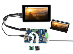 <span class=keywords><strong>Raspberry</strong></span> <span class=keywords><strong>Pi</strong></span> Computeモジュール4ベースボードPoEベース (B) POEギガビットETH 40ピンGPIO PCIe Gen2 RS232 RS485電源入力5V - Product Image 5