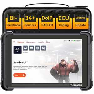 THINKCAR THINKSCAN 689BT Herramienta de Diagnóstico Profesional para Automóviles, Prueba de Actuadores, Codificación de ECU, CANFD, DOIP, Escáner OBD2 Gratuito de por Vida - Product Image 1