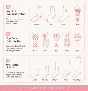 Chaussettes de yoga et de Pilates avec logo <span class=keywords><strong>personnalisé</strong></span>, <span class=keywords><strong>livraison</strong></span> <span class=keywords><strong>rapide</strong></span>, échantillon gratuit, chaussettes antidérapantes douces et confortables - Product Image 3
