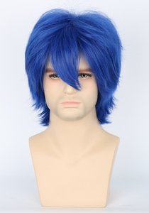 วิกผมคอสเพลย์ Dave Strider และ Katsuki <span class=keywords><strong>Bakugou</strong></span> สำหรับผู้ชายและผู้หญิง วิกผมสั้นแบบเลเยอร์ สำหรับงานคอสเพลย์หรือฮาโลวีน - Product Image 4