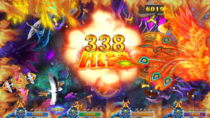 Nuova Macchina da Gioco di Pesca, Kit Gioco di Caccia agli Uccelli, Tavolo da Gioco Fire Phoenix 3 per Sala Giochi, Tavolo da Gioco di Pesca - Product Image 5