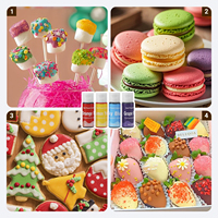 Colorant alimentaire en gel comestible 28g pour la décoration de gâteaux, crèmes et biscuits