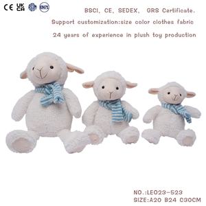Odm Oem personalizado <span class=keywords><strong>barato</strong></span> oveja muñeca creativa cabra blanca niños peluche lindo y lindo Alpaca chica lindo regalo de vacaciones - Product Image 2