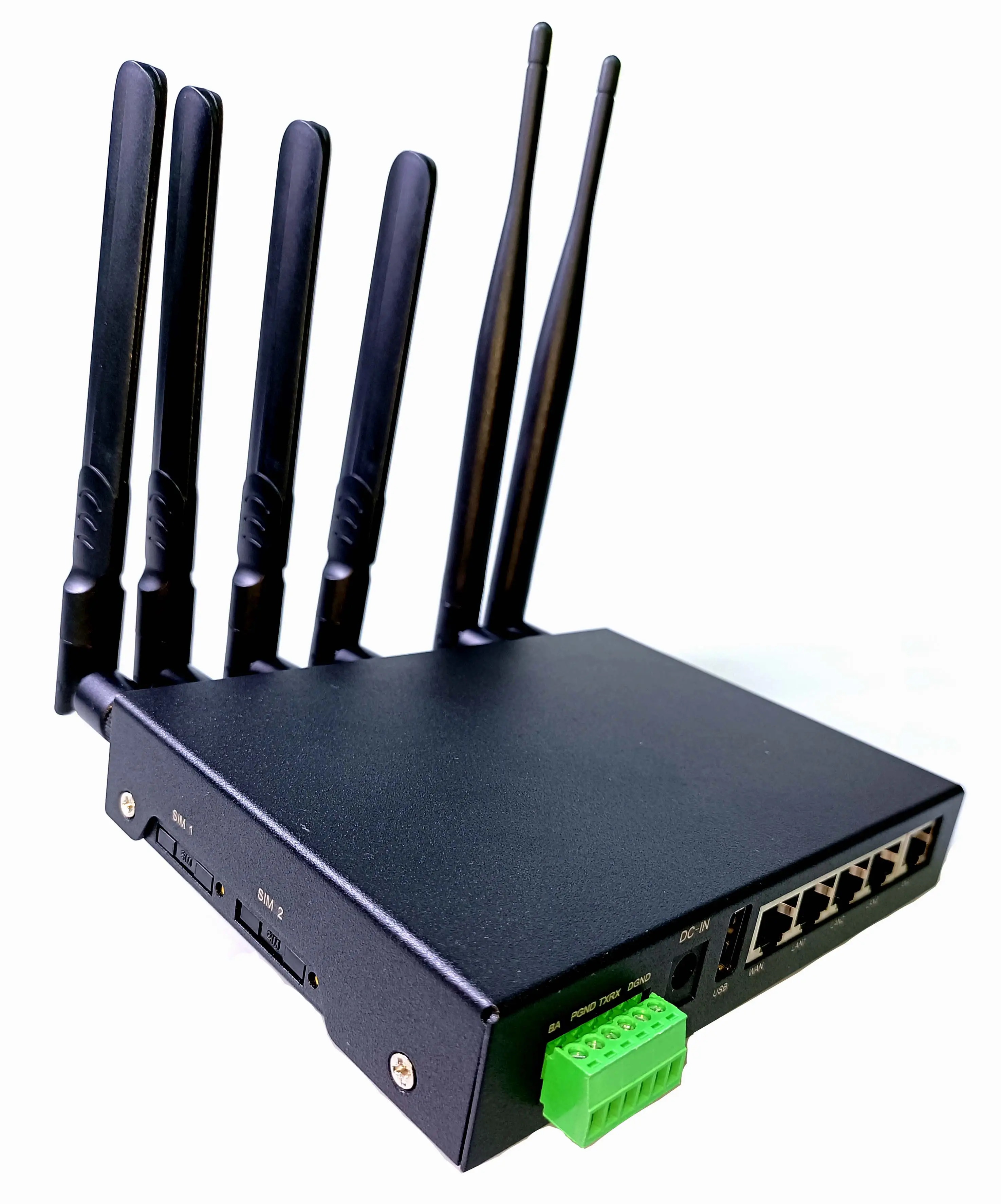 Routeur multiport 4G/LTE/5G, wi-fi, USB 2.0, terminal mobile, carte sim, vitesses gigabit, <span class=keywords><strong>passerelle</strong></span>