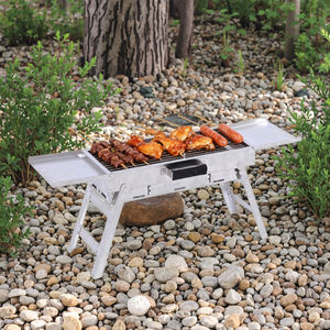 Picnic Camping Outdoor Foldable <strong>Charcoal</strong> Barbecue <strong>Grill</strong> Stainless Steel Barbecue <strong>Grill</strong> Outdoor Foldable <strong>Charcoal</strong> Barbecue <strong>Grill</strong> - Product Image 1