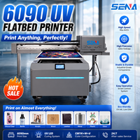 Venta Directa de Impresora UV de Cama Plana 6090 con Sistema de Visión CCD para Impresión en Vidrio, Madera, Acrílico, Tarjetas, PVC, Fundas de Teléfono, Láminas de Acero Inoxidable