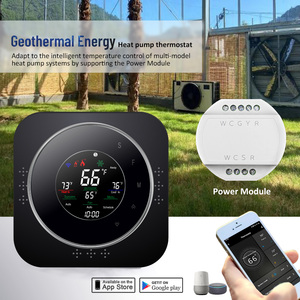 XZJ Turn-Knob Tuya Wifi Gas Oiler Calentamiento de agua Pc 110V-220V US Termostato inteligente - Product Image 5