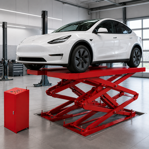 Lève-voiture hydraulique de <span class=keywords><strong>garage</strong></span> 3 tonnes, lève-voiture à ciseaux robuste - Product Image 3