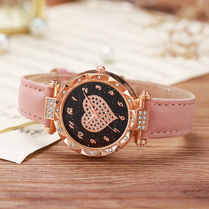 Wholesale Manufacturer of Heart Full <b>Diamond</b> Casual Women's Quartz <b>Watches</b> - Product Image 3