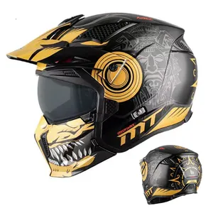 Mt Motorhelm Full Face Helmen Modulaire Hoge Kwaliteit Dot Ece Goedgekeurde Persoonlijkheid Off Road Veranderlijke Moto Casco