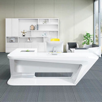 Mobilier de bureau personnalisé OEM table de bureau grand patron bureau de direction de petite classe haut de gamme