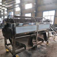 Machine industrielle de décorticage des cabosses de cacao, machine de fendage des cabosses de cacao