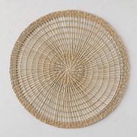 Vente en gros de sets de table carrés en jonc de mer naturel MIFA VN, style vintage, tissés à la main, résistants à la chaleur, durables, écologiques et légers