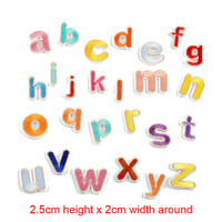 Patchs brodés thermocollants miniatures lettres A à Z et chiffres 0 à 9 colorés, petit format, prix abordable, pour loisirs créatifs DIY