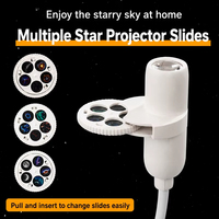 Projecteur d'étoiles Veilleuse USB Rotatif à 360° avec Motifs Planétaires pour Chambre d'Enfant, Fête, Cadeau, Décoration de Chambre