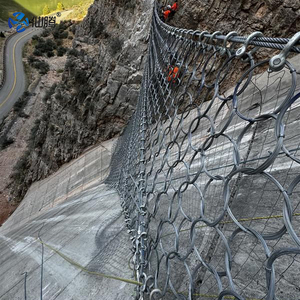 SNS dệt kỹ thuật linh hoạt Wire Rope rollstone bảo vệ Net thụ động dốc bảo vệ hệ thống rockfall các mảnh vỡ dòng chảy rào cản - Product Image 3