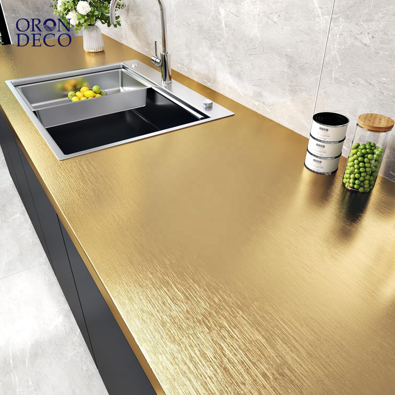ORON DECO Gold Stainless Steel Self