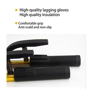 <span class=keywords><strong>Pinzas</strong></span> de Soldadura de Latón Resistentes de 600A <span class=keywords><strong>con</strong></span> Abrazaderas de Palanca, 300 mm de Longitud, Garantía de 3 Años - Herramientas Industriales <span class=keywords><strong>para</strong></span> un Sujeción Segura - Product Image 4