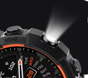 Reloj Inteligente Deportivo para Exteriores Global Black Shark GS3, Pantalla AMOLED HD de 1.43'', Resistente al Agua hasta 50 m, Rastreador de Actividad Física con GPS y Linterna LED - Product Image 5