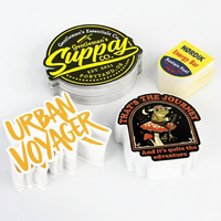 Autocollants de voiture personnalisés résistants aux UV, anti-rayures, imperméables, avec impression de logo de marque, découpés à la forme, en vinyle PVC, autocollants personnalisés