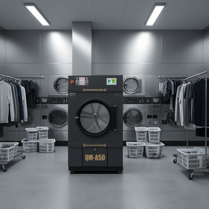 Industrial <b>Dryer</b> QMA Series 50 kg <b>Electric</b> Automatic Tumble <b>Dryer</b> for Commercial Laundry Use - Product Image 3
