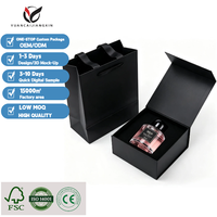 Flacon de parfum de luxe en soie personnalisé 30ml 50ml 100ml, emballage en boîte, flacon de parfum vide magnétique avec boîte