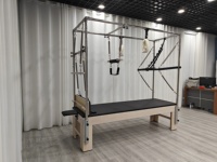 Equipo Comercial de Pilates Reformers, Reformer de Pilates de Madera, Reformer Cadillac de Madera de Arce para Centros de Rehabilitación