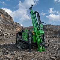 Vente directe usine – Foreuse carottière diesel sur chenilles de 600 m avec système entièrement hydraulique pour l'extraction de minerai – Garantie 1 an