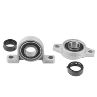 UP005 UP006 UP007 Flenslager van zinklegering |   25mm 30mm 35mm 2-bouts flensgemonteerd blok voor zware ventilatoren P6 precisie