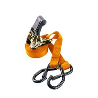 Sangles d'arrimage pour pneus de moto 1 pouce, en polyester de haute qualité, avec boucle à came pour le contrôle du fret et l'arrimage de glacières