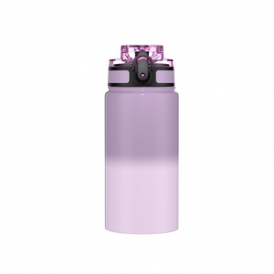 400ml Portable Kids Water Bottle Double Wall Stainless Steel Insulated Vacuum Bottle <b>For</b> Kids Use Easy To Carry - Product Image 1