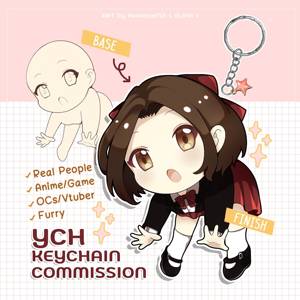 OEM ODM อะคริลิคสแตนดี้ YCH อะคริลิคแขวนผนัง งานศิลปะสั่งทำ ชิบิ ตุ๊กตาอะคริลิค อนิเมะ เกม Vtuber ฟูรี่ PET อะคริลิคชาร์ม 6 ชิ้น - Product Image 1