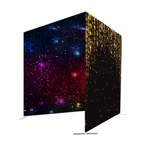 Vente chaude en forme <span class=keywords><strong>de</strong></span> T Fashion Booth Élégant 7.5x7.5ft LED Boîtier Photo Booth <span class=keywords><strong>Fond</strong></span> avec <span class=keywords><strong>d</strong></span>écoration murale pour <span class=keywords><strong>les</strong></span> salons professionnels - Product Image 4