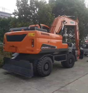 Excavadora de Ruedas DEVELON DX210W 7B de 21 Toneladas, Excavadora Hidráulica Móvil con Motor Mecánico de Alta Velocidad, Máquina de Construcción Lista para Enviar - Product Image 5