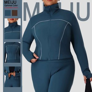 Chaqueta Deportiva para <span class=keywords><strong>Mujer</strong></span>, Talla Grande, con Bolsillos con Cremallera y Manga Larga - Product Image 1