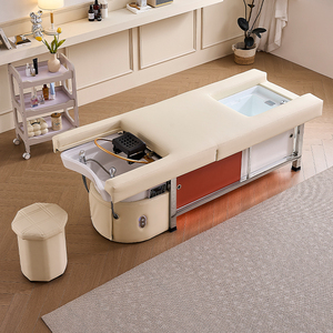 Modern Salon Back Lift Reclining Hair Washing Pedicure Massage Washing Shampoo Head Spa Bed - Product Image 3