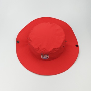 Ingrosso Unisex CustomHigh Quality stampato Logo stile secchio <span class=keywords><strong>rosso</strong></span> per gli uomini e le donne ogni giorno Casual spiaggia di usura all'aperto <span class=keywords><strong>cappello</strong></span> a secchiello - Product Image 3