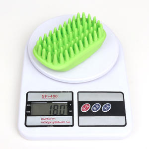 غسل دش فرشاة الكاري الكلب تدليك الظهر الحيوانات الأليفة سيليكون الشامبو فرشاة - Product Image 6