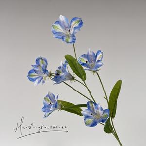 <b>Artificial</b> Lilies And Daffodils Silk Flower <b>Bouquet</b> For Wedding Decorations High Simulation Reusable - Product Image 4