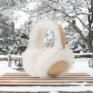 <span class=keywords><strong>2025</strong></span> शरद ऋतु और सर्दियों की महिलाओं के फोल्डेबल गर्म प्लग बाहरी कान ठंडे सबूत कान मफ - Product Image 2